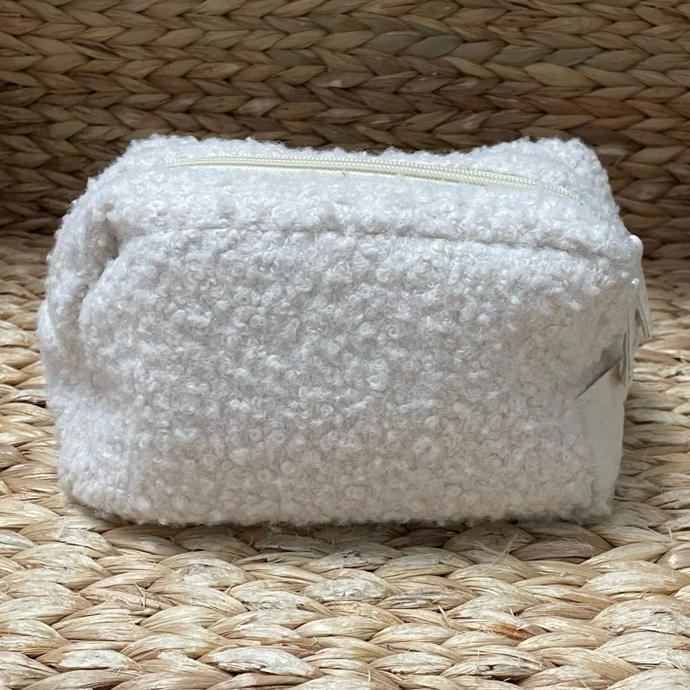 Birkenstock Fluffy / Teddy Cosmetic‎ Bag Cream